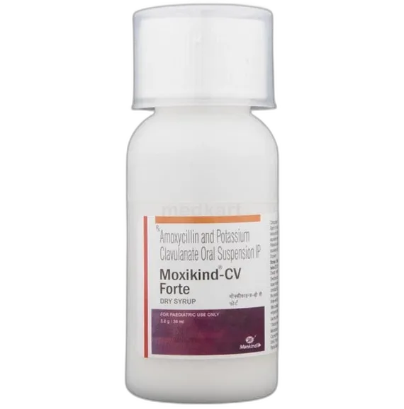 moxikind cv forte dry syrup 30 ml